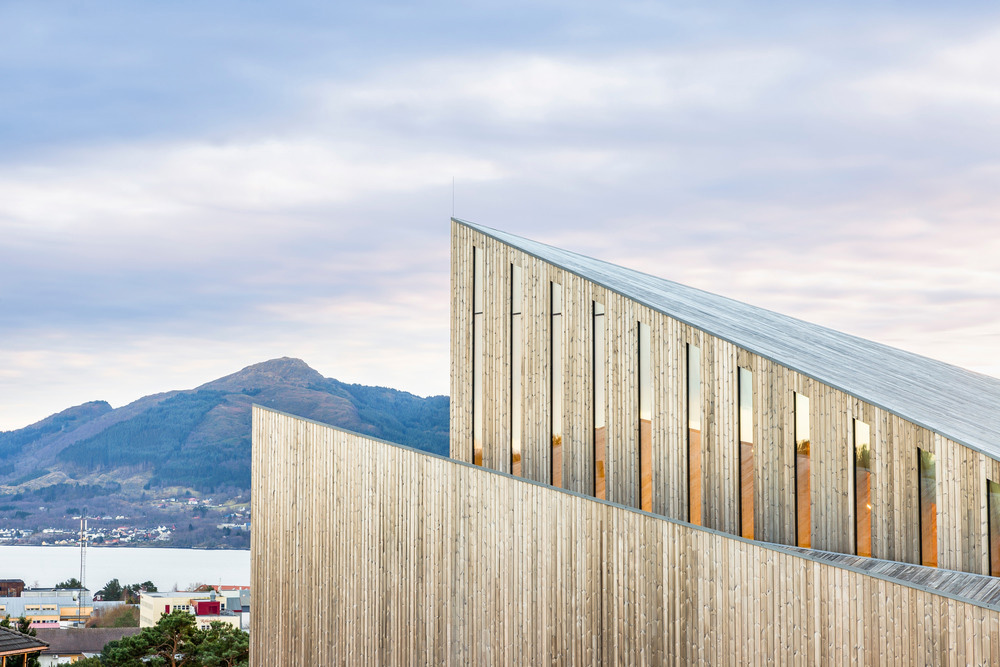 Chiesa norvegese in legno
