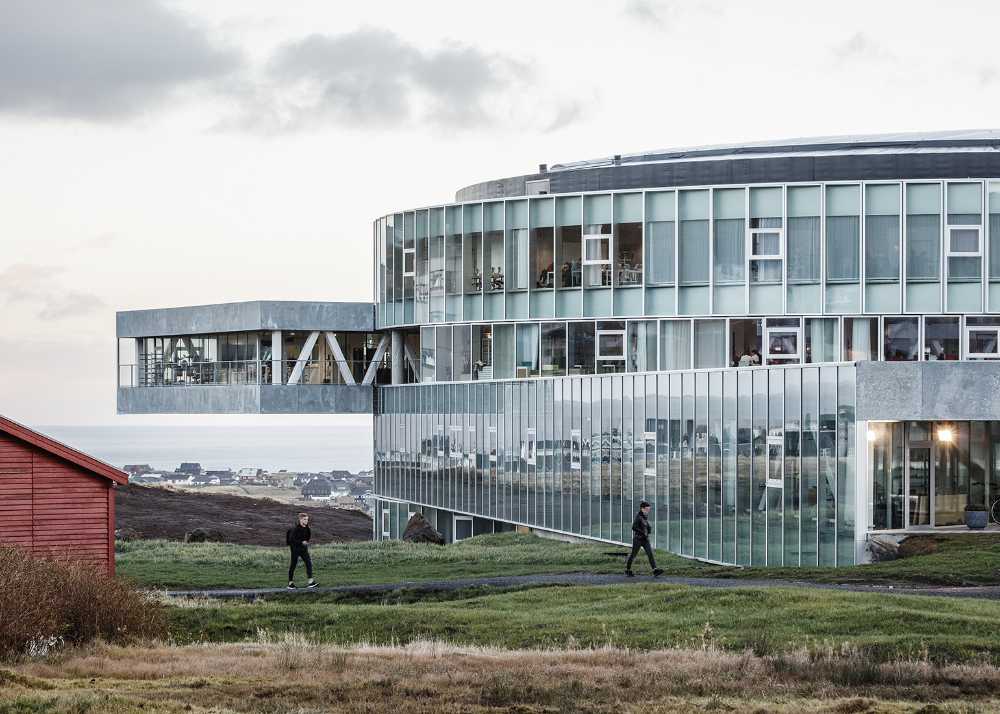 university of denmark glass facade